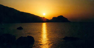 Sunset at Cefalu