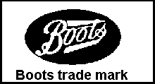 Boots Trade Mark Pic. 2Kb.