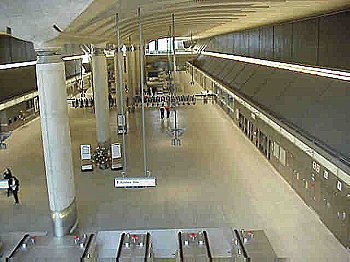 Canary Wharf Jubilee Line station