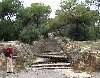 Steps up to the castle.