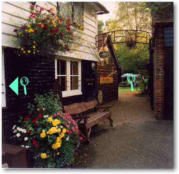 Path to the beer garden