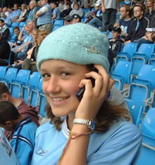 Jemma at COMs for the first time