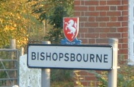 Bishopsbourne sign