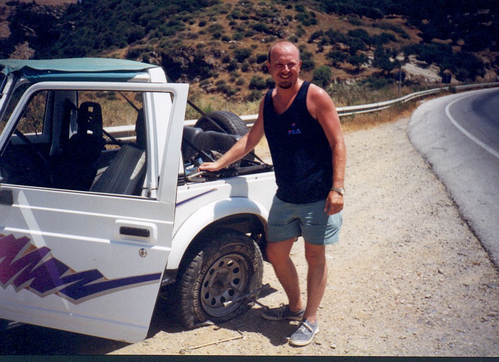 Tyre insurance sir ?, Crete, July 99