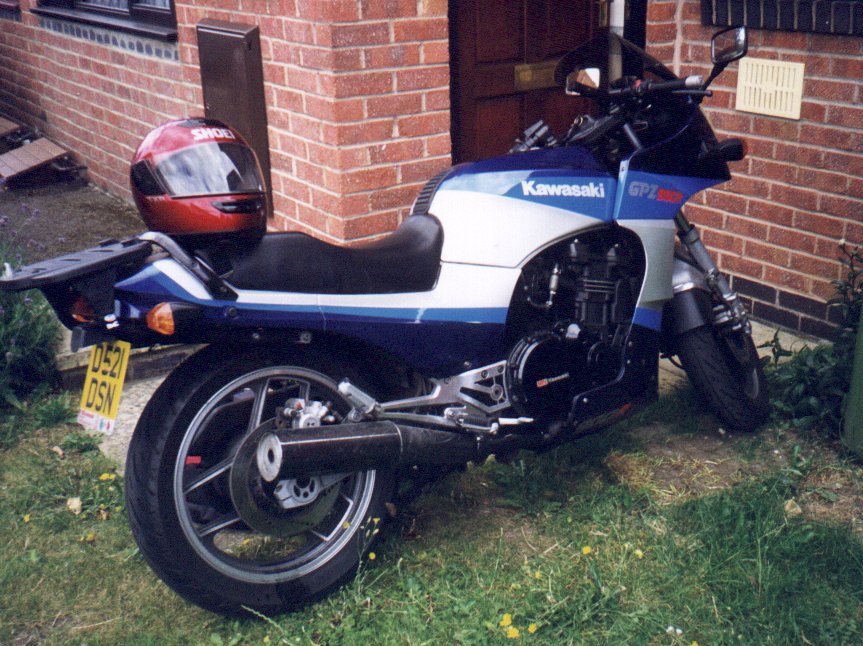 My Kawasaki GPZ900R, July 99