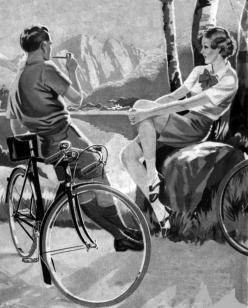 1939 cycling picture