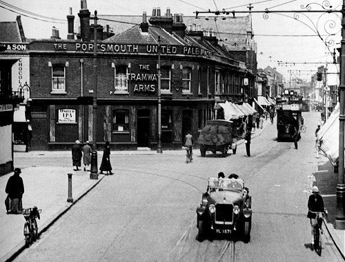 The Tramway Arms in Portsmouth