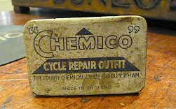 Chemico puncture repair outfit