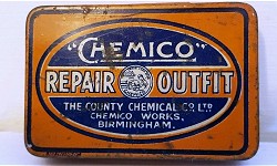 Chemico puncture repair outfit