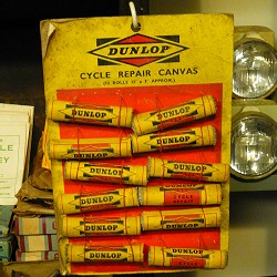 Dunlop canvas patches