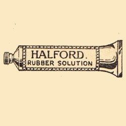 1937 Halford Rubber Solution