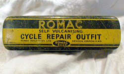 Romac puncture repair outfit