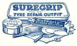 1935 Suregrip puncture repair outfit