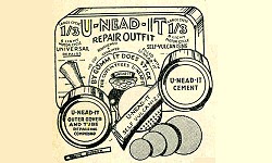 1939 U-Nead-It puncture repair outfit