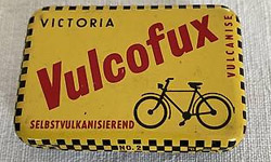 Victoria Vulcofux No.2 puncture repair outfit