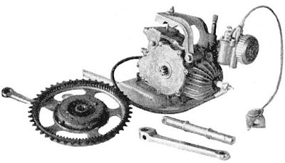 1952 MT34 cyclemotor unit