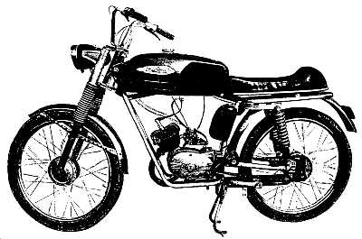 1970 Paloma sperts moped