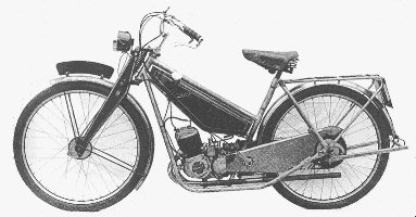Aberdale autocycle with Villiers 2F engine