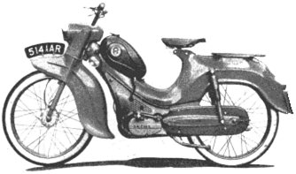 1957 Magneet moped