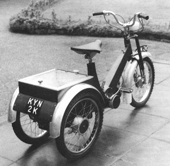 Wallis moped (rear)