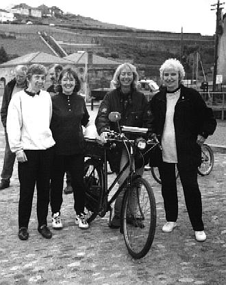 The 4 women riders in SoCtC