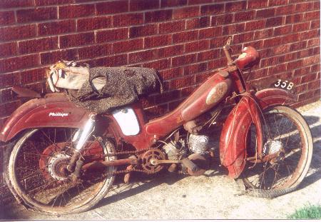 The Gadabout before 
restoration