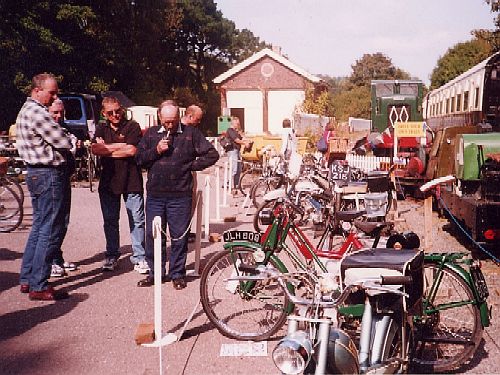 The Club display at the Devon Railway Centre