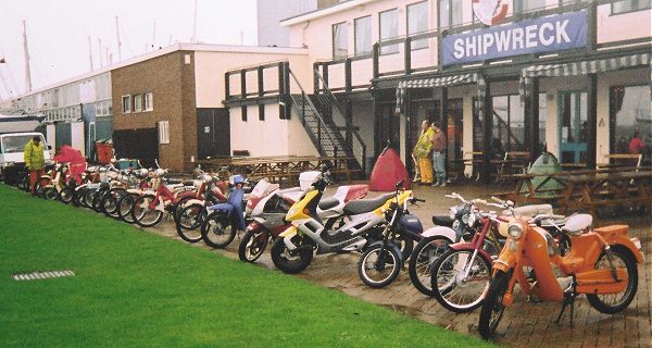 The line-up at Shotley