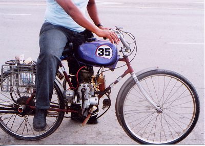 Cuban cyclemotor