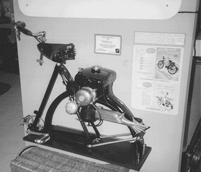 BFC cyclemotor in the museum