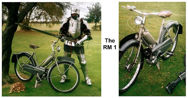 Two views of the Raleigh RM1