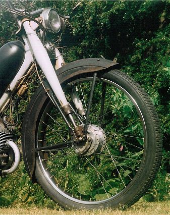Front hub and forks