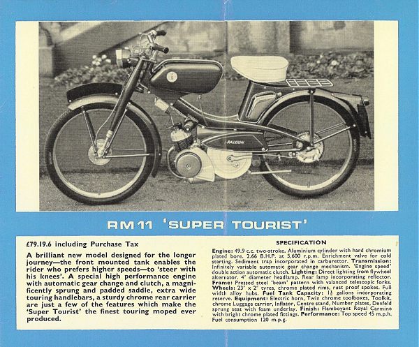 RM11 in the Raleigh catalogue