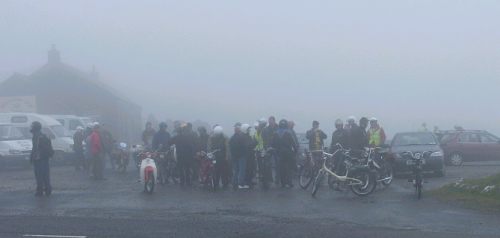 At the top of Hartside