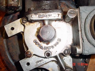 Close-up view of the Cyclemotor