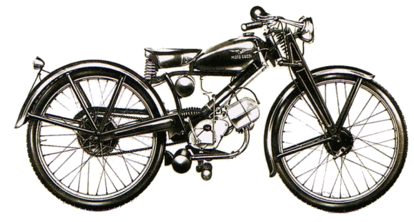 Early model of Moto Guzzi Motoleggera