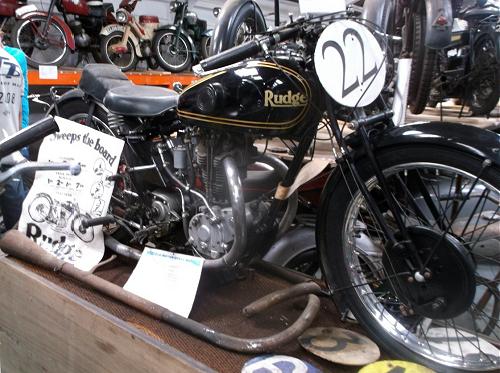 Rudge motor cycle