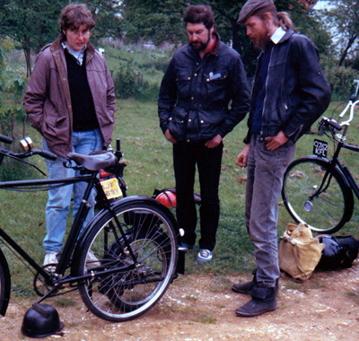 Jane, Bev, & Chris in 1987