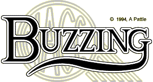 Buzzing logo ©1994, A Pattle