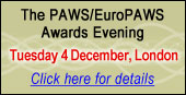 The PAWS/EuroPAWS Awards Evening