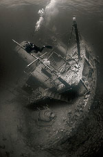 Submerged