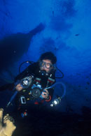 Linda Dunk underwater