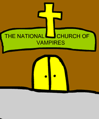 see, they're vampires, and it's a cross, and, and... okay, I'll leave
