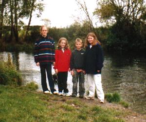  Fun by the river.