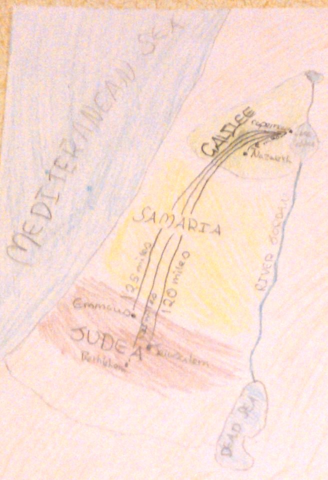 map of Israel
