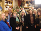 Kiki Dee (2nd from L), Hilary Burroughs, Tim Wonnacott (in hat), Margi