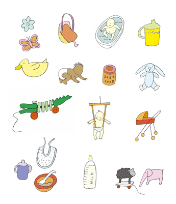 baby book illustrations