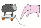 sheep elephant