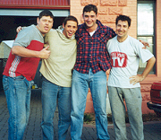 From left to right: Mark, Ric, Andy and Pete