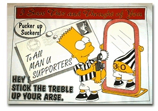 Bart is a Toon fan.